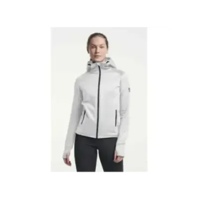 Tenson TXlite Midlayer Zip Light Grey | Дамски суитшърт с качулка