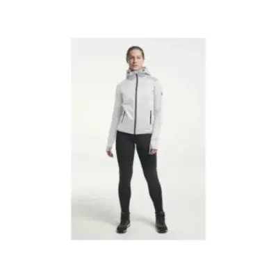 Tenson TXlite Midlayer Zip Light Grey | Дамски суитшърт с качулка