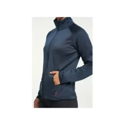 Tenson TXlite Midlayer Zip Dark Blue | Дамски междинен слой за туризъм
