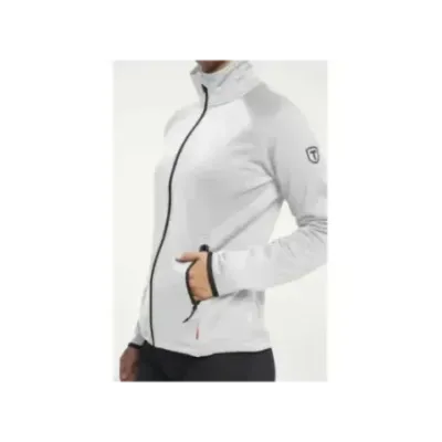 Tenson TXlite Midlayer Zip Light Grey - Women's Hiking Midlayer Tenson TXlite Midlayer Zip Light Grey - Women's Hiking Midlayer