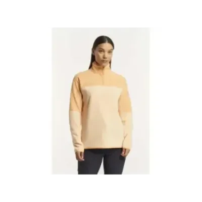 Tenson Himalaya Half Zip Fleece Apricot | Дамски междинен слой за туризъм