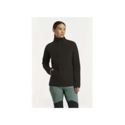 Tenson Himalaya Full Zip Fleece Black - Women's Hiking Midlayer