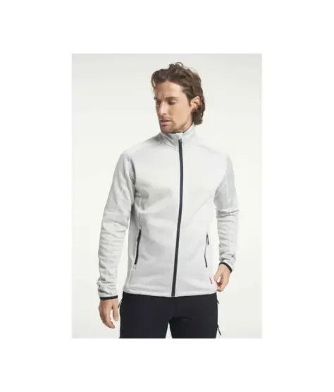 Tenson TXlite Midlayer Zip Light Grey - Men's Hiking Midlayer
