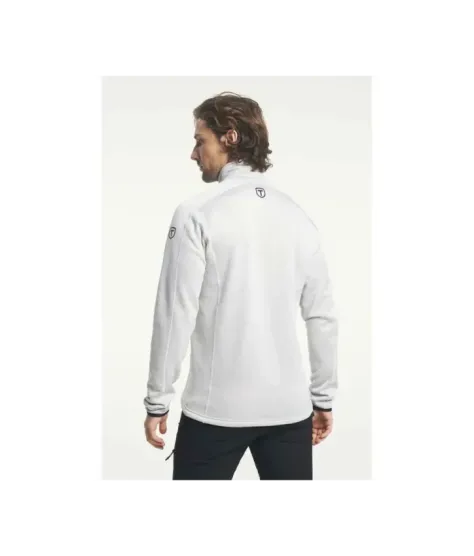 Tenson TXlite Midlayer Zip Light Grey | Мъжки междинен слой за туризъм
