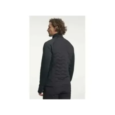 Tenson TXlite Hybrid Midlayer Zip Black - Men's Hiking Midlayer
