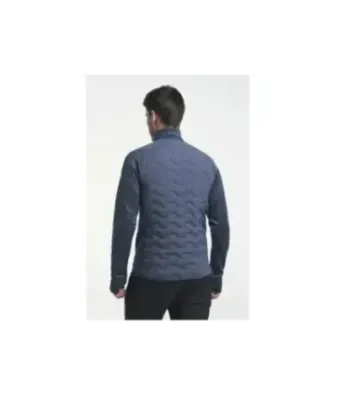 Tenson TXlite Hybrid Midlayer Zip Dark Blue - Men's Hiking Midlayer