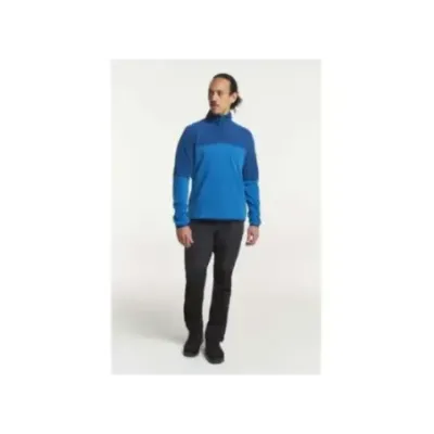 Tenson Himalaya Half Zip Fleece Blue - Men's Hiking Midlayer