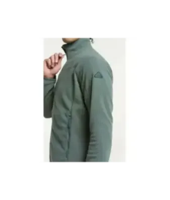 Tenson Himalaya Full Zip Fleece Dark Green - Men's Hiking Midlayer