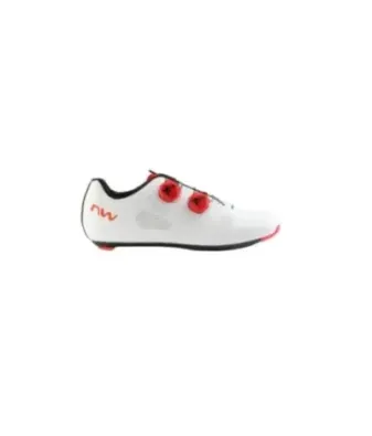Northwave Revolution 4 White/Red Fluo | Шосейни обувки