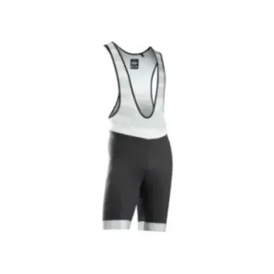 Northwave Active Evo Bibshort Black/Light Grey - Cycling Tights