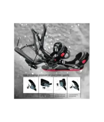 GNU Cheeter - Men's Snowboard Bindings
