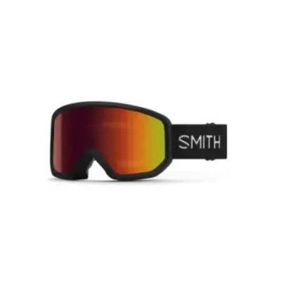 Smith Transfer Red Solx Mirror Antifog Black - Men's Ski Goggles Smith Transfer Red Solx Mirror Antifog Black - Men's Ski Goggles