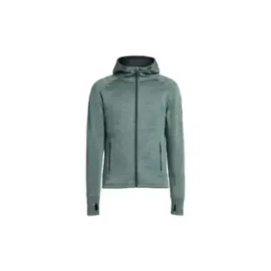 Tenson TXlite Midlayer Zip Dark Green | Мъжки суитшърт с качулка