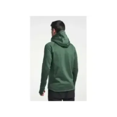 Tenson TXlite Midlayer Zip Dark Green | Мъжки суитшърт с качулка