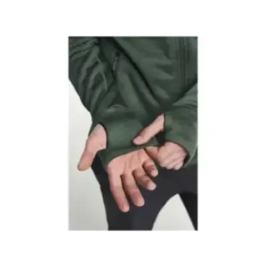 Tenson TXlite Midlayer Zip Dark Green | Мъжки суитшърт с качулка