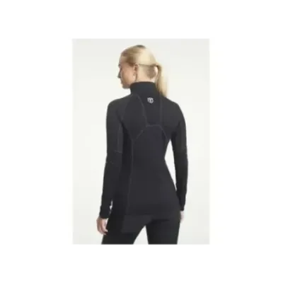 Tenson TXlite Half Zip Black - Women's Hiking Midlayer Tenson TXlite Half Zip Black - Women's Hiking Midlayer