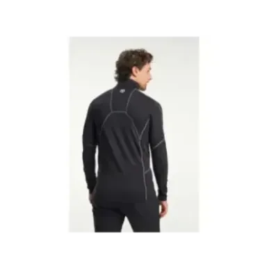 Tenson TXlite Half Zip Black | Мъжки междинен слой за туризъм