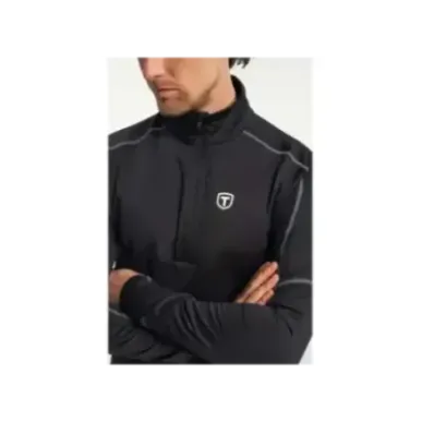 Tenson TXlite Half Zip Black - Men's Hiking Midlayer