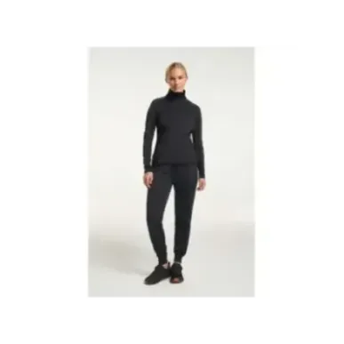 Tenson TXlite Full Zip Black | Дамски междинен слой за туризъм
