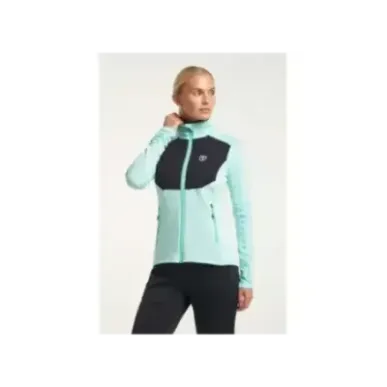 Tenson TXlite Full Zip Light | Дамски междинен слой за туризъм