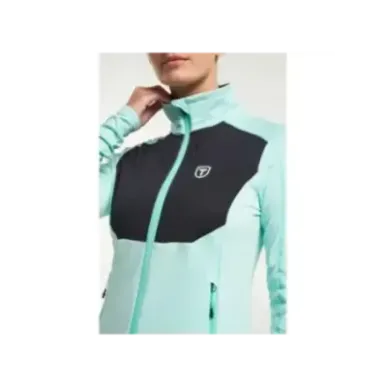 Tenson TXlite Full Zip Light Turquoise - Women's Hiking Midlayer