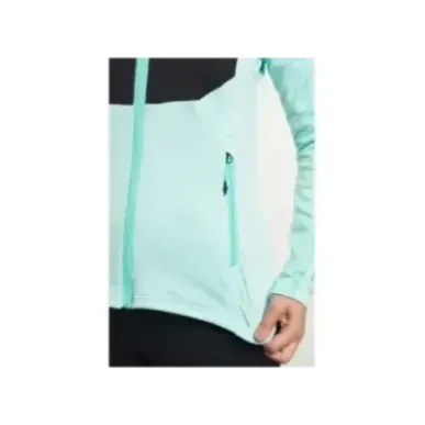 Tenson TXlite Full Zip Light | Дамски междинен слой за туризъм
