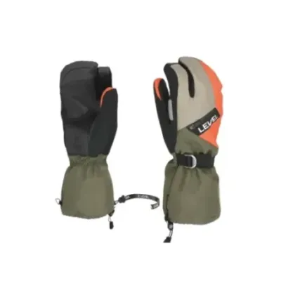 Level Star Trigger Olive Green - Men's Ski Gloves