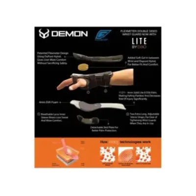Demon Flexmeter Wrist Guard Double D3O | Протектор за китка