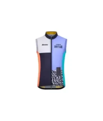 Trek Santini Driftless Team Replica Dark Blue/Light - Bike Vest