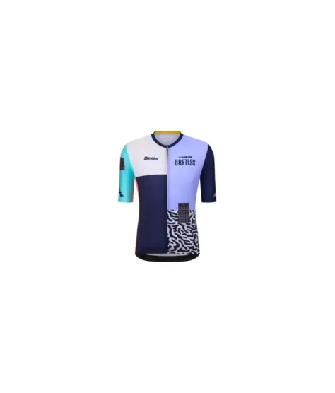 Trek Santini Driftless Team Replica Dark Blue/Light - Bike Jersey