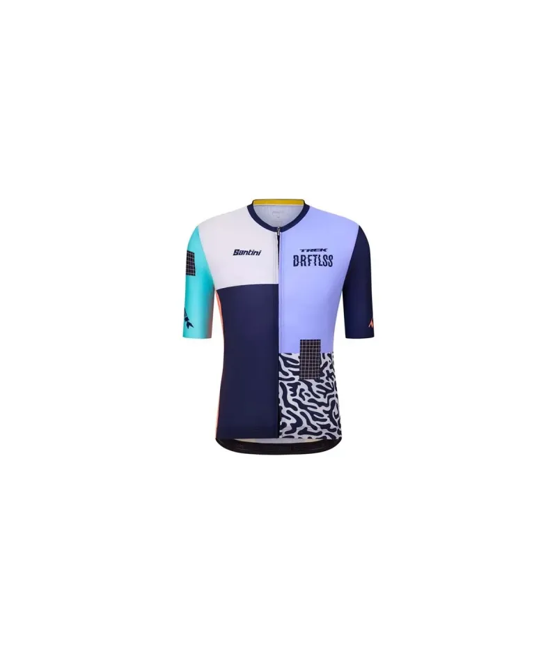 Trek Santini Driftless Team Replica Dark Blue/Light - Bike Jersey