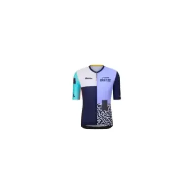 Trek Santini Driftless Team Replica Dark Blue/Light - Bike Jersey