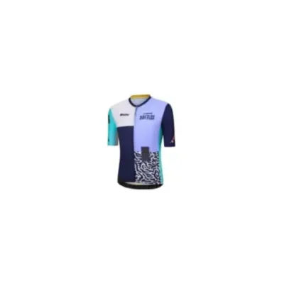 Trek Santini Driftless Team Replica Dark Blue/Light - Bike Jersey
