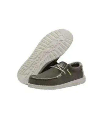 Hey Dude Wally Braided Fossil - Men's Shoes