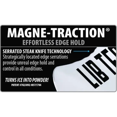 Lib Tech Orca Split 153 - Magne-Traction - графиката на вълнообразния кант (Lib Tech, страницата на Orca Split, 10.2022)