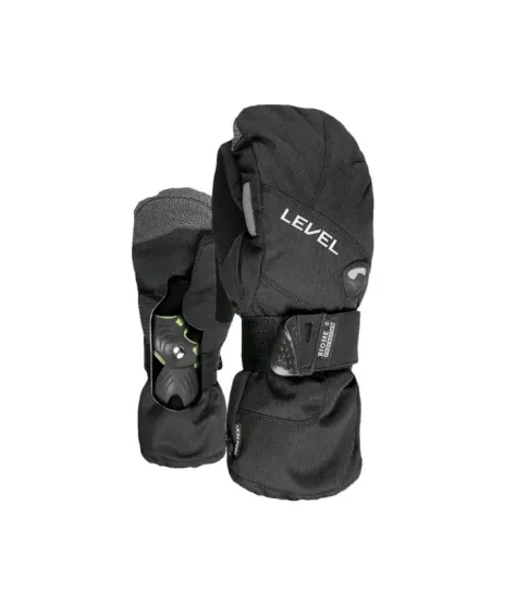 Level Half Pipe Gore-Tex Black - Men's Snowboard Gloves
