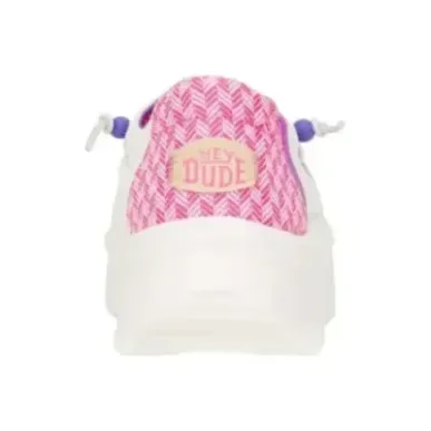 Hey Dude Wendy Peak White/Pink | Дамски обувки