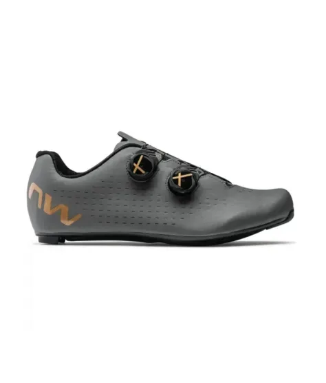 Northwave Revolution 3 Dark Grey/Gold | Шосейни обувки