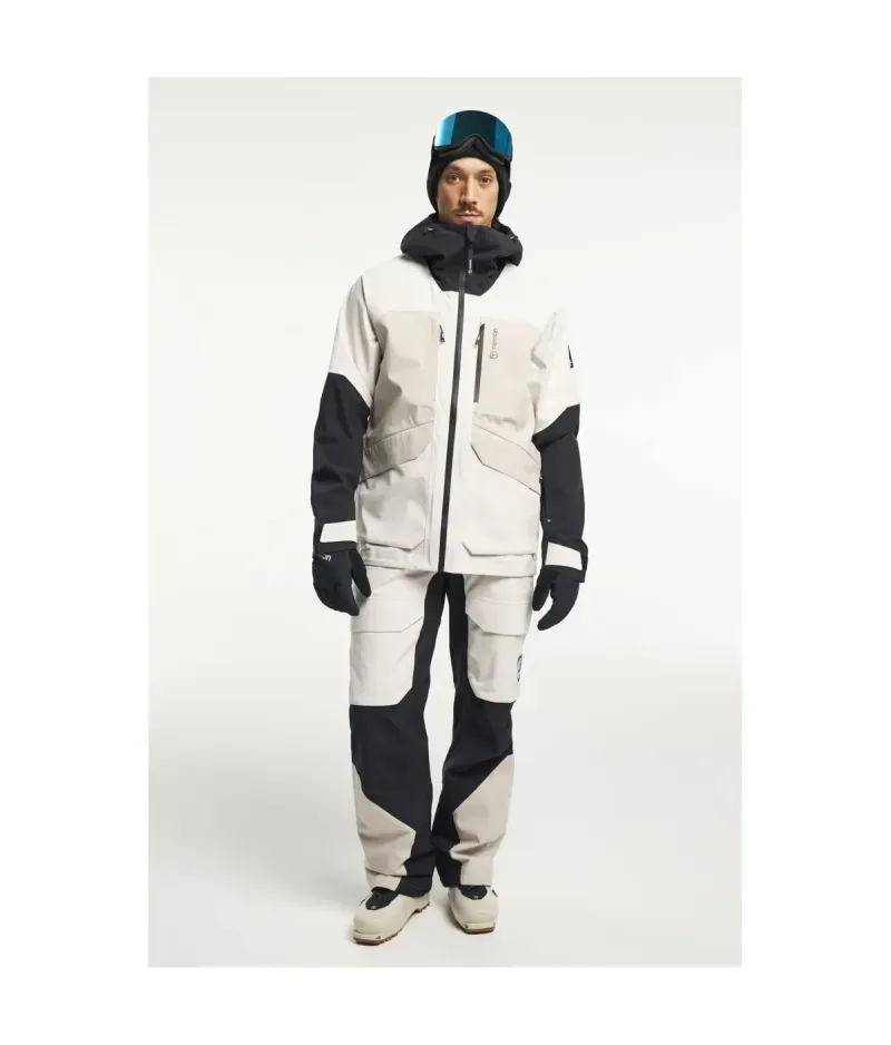 Tenson Nayoro Shell Offwhite - Men's Ski Jacket Tenson Nayoro Shell Offwhite - Men's Ski Jacket