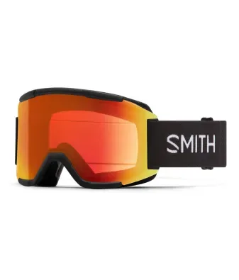 SMITH SQUAD black | S2 CHROMAPOP Everyday Red Mirror | ски & сноуборд маска