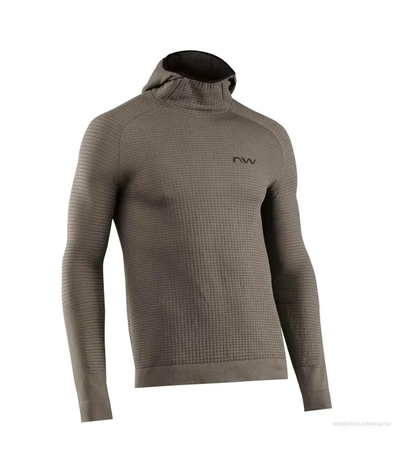 Northwave Route Knit Forest Green | Суитшърт с качулка Northwave Route Knit Forest Green | Суитшърт с качулка