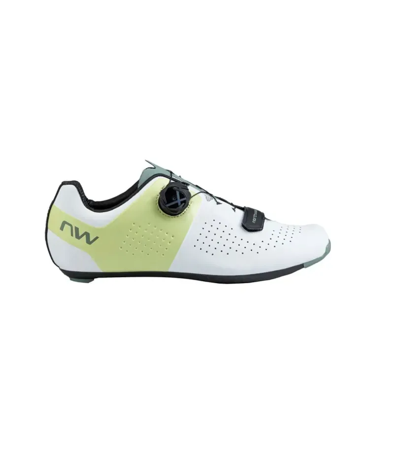 Northwave Storm Carbon 3 White/Matcha | Шосейни обувки