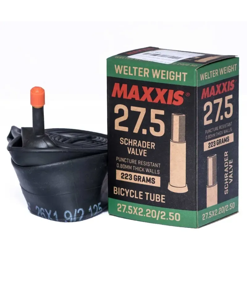 Maxxis Welter Weight 27.5x1.75/2.4 48mm - Inner Tube Maxxis Welter Weight 27.5x1.75/2.4 48mm - Inner Tube