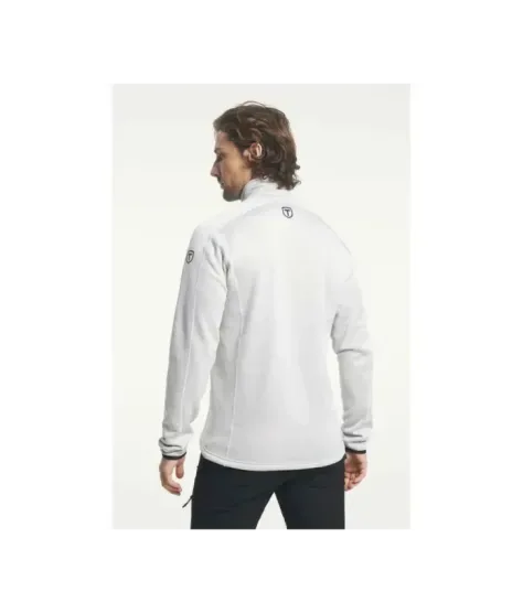 Tenson TXlite Midlayer Zip Light Grey | Мъжки междинен слой за туризъм