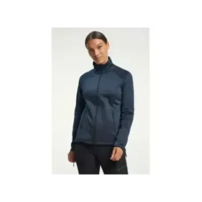 Tenson TXlite Midlayer Zip Dark Blue | Дамски междинен слой за туризъм