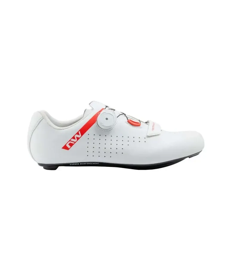 Northwave Core Plus 2 White/Red Fluo | Шосейни обувки