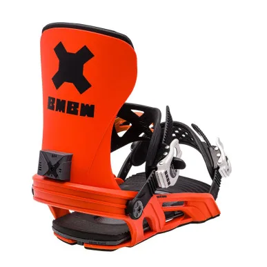 Bent Metal Axtion Orange 2024 – Men's Snowboard Bindings – view 2