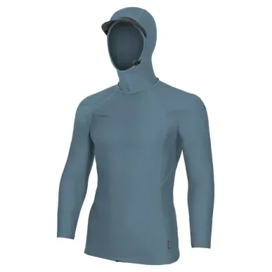 O'Neill Hyperfreak L/S Bluefusion/bluefusion IQ9, Blue Fusion – мъжка блуза с UV защита