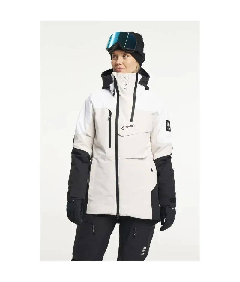 Tenson Aeron Offwhite - Women's Ski Jacket Tenson Aeron Offwhite - Women's Ski Jacket