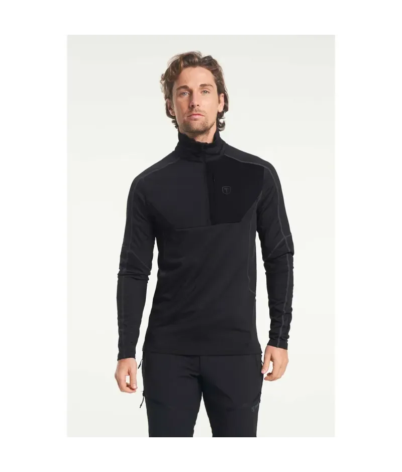 Tenson TXlite Half Zip Dark Olive - Men's Hiking Midlayer